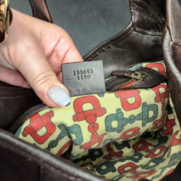 Vintage Gucci Jackie O. Bouvier Tom Ford Guccissima Bown Suede Leather Authentic - Picture 6 of 15